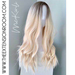 NEW Long Blonde Body Wave Synthetic Wig